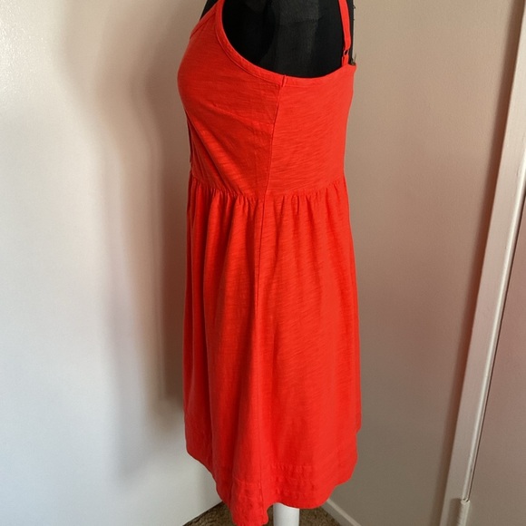 26. NWT Tommy Bahama Vibrant Orange Sleeveless Short Mini Dress Size Medium - Picture 8 of 10